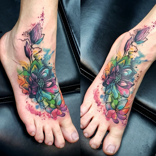 Explore brain tumor tattoo ideas, creative tattoo ideas in Billings, available at Sovereign Tattoo