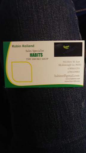 Tobacco Shop «Habits- The Smoke Shop», reviews and photos, 910 Hwy 81, McDonough, GA 30252, USA