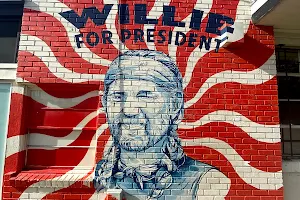 Willie For President Mural image