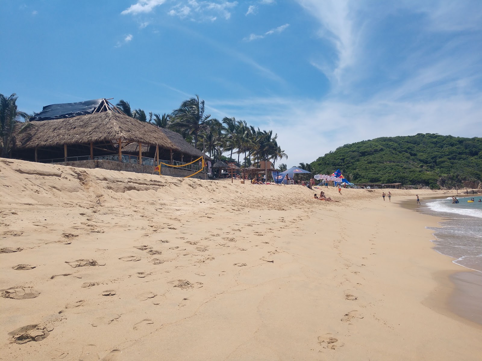 Foto av Tortuguero Mayto med turkos rent vatten yta