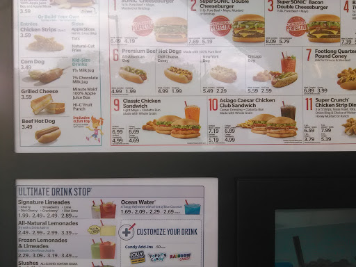 Fast Food Restaurant «Sonic Drive-In», reviews and photos, 3944 Government Blvd, Mobile, AL 36693, USA