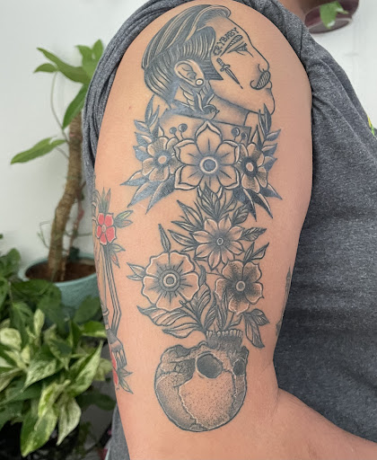 Explore mickey mouse tattoo ideas, creative tattoo ideas in Denver, available at Disruptive Ink Tattoos