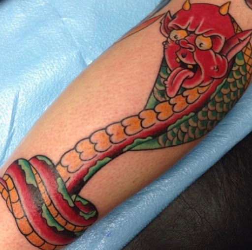 Explore tattoo cover up ideas on ankle, creative tattoo ideas in Dallas, available at Cedar Springs Tattoo & Piercing