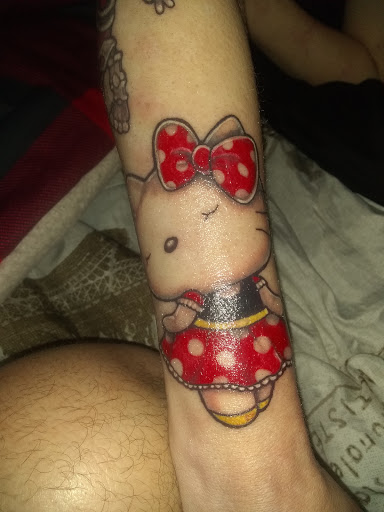 Explore wifes name tattoo ideas, creative tattoo ideas in Denton, available at The Ink Well Tattoo Studio