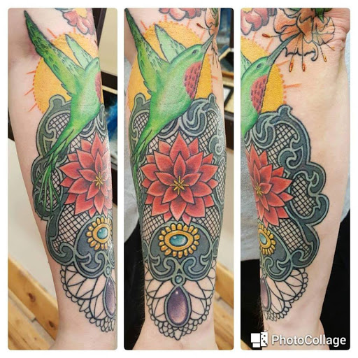 Explore mens viking tattoo ideas, creative tattoo ideas in Rochester, available at Sacred Heart Studios