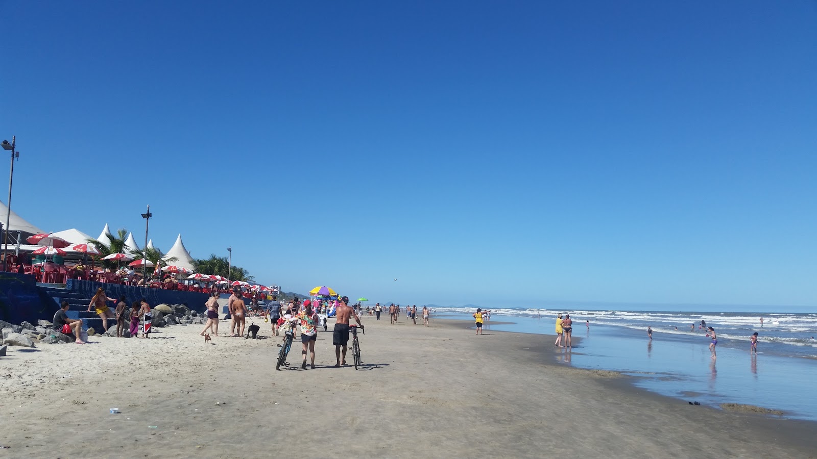 Foto von Agenor de Campos Strand mit feiner beiger sand Oberfläche