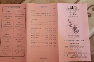 Lee's Chinese Restaurant image