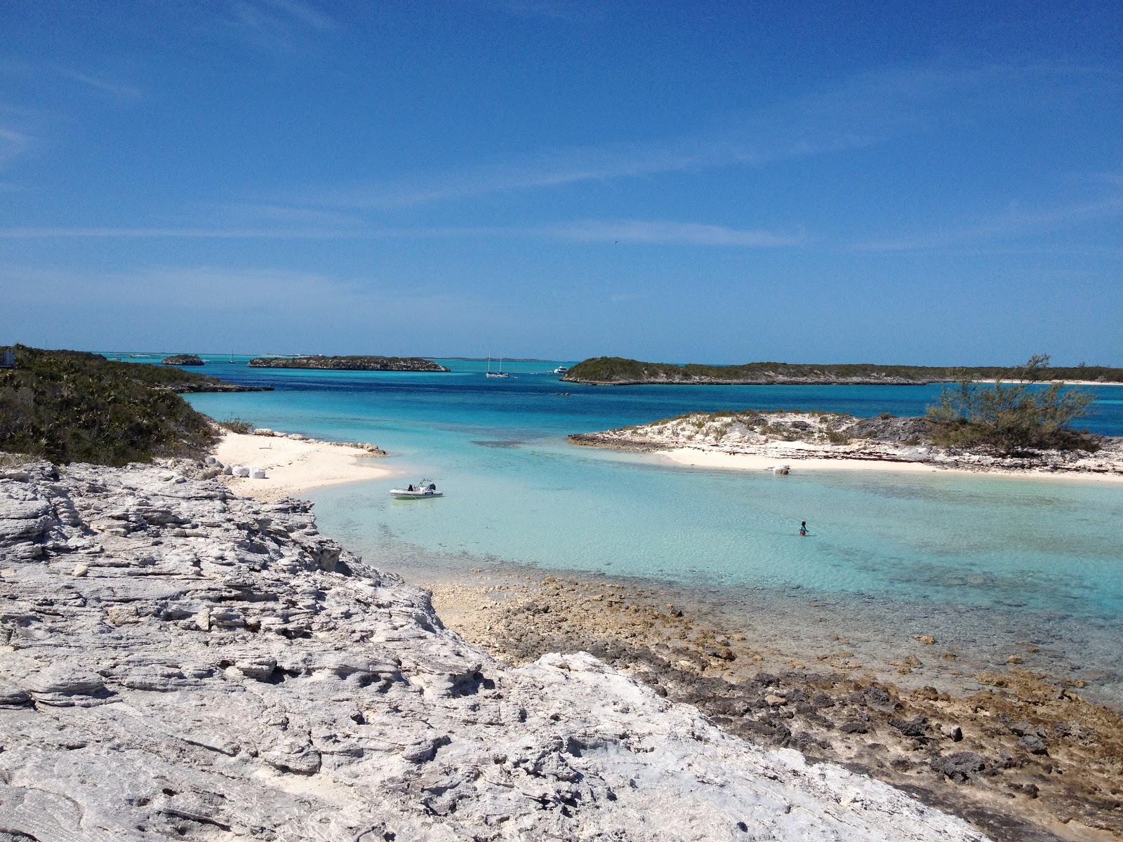 Foto van Pirate beach met turquoise puur water oppervlakte