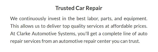 Auto Repair Shop «Clarke Automotive Systems», reviews and photos, 131 Central Dr, Brandon, FL 33510, USA