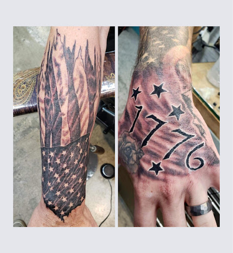 Explore sleeve tattoo ideas for women, creative tattoo ideas in Austin, available at Flying Tiger Tattoo