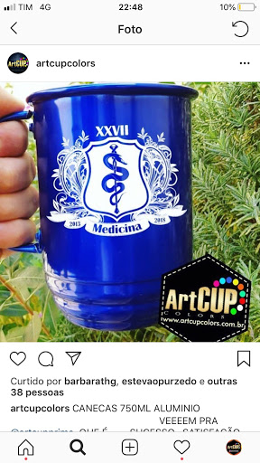 Logo da empresa - ArtCUP Colors