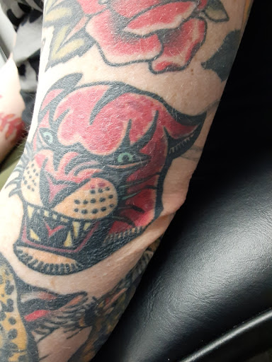 Explore chest plate tattoo ideas, creative tattoo ideas in Saint Paul, available at Fearless Tattoo Removal