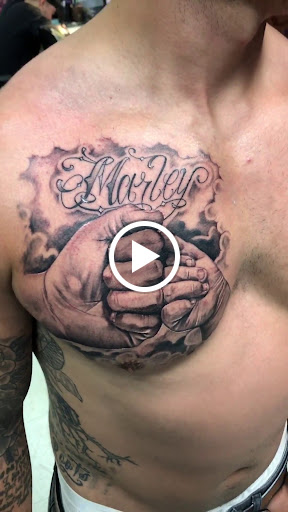 Explore oilfield tattoo ideas, creative tattoo ideas in San Diego, available at Wylde Sydes Tattoo & Body Piercing