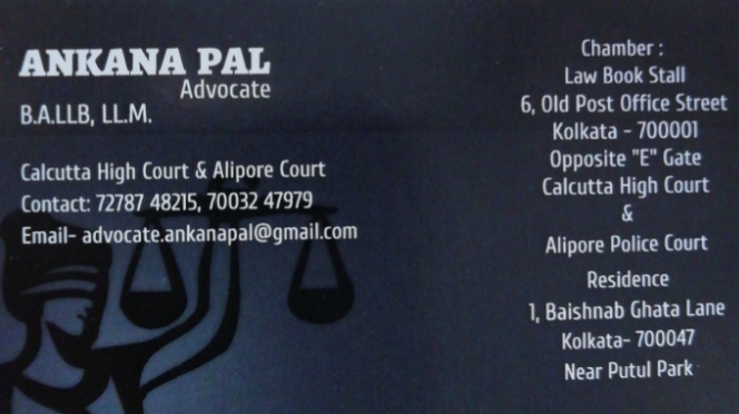 Advocate Ankana Pal