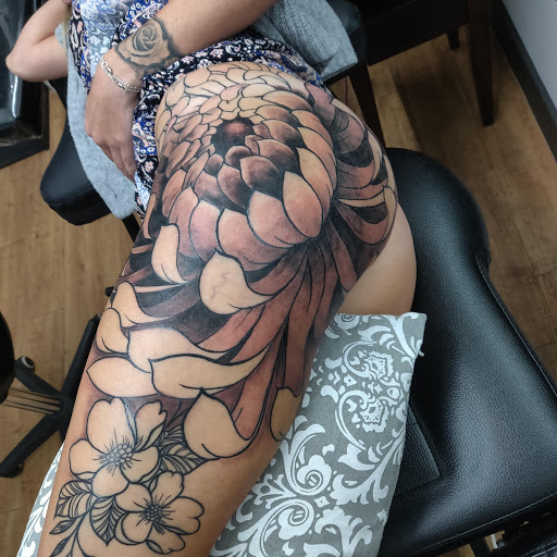 Explore daughter name tattoo ideas for dad, creative tattoo ideas in Austin, available at Studio Ink