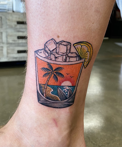 Explore cartoon tattoo ideas, creative tattoo ideas in Cape Coral, available at Raabery Ink Society