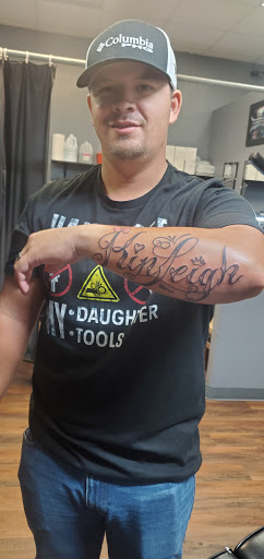 Explore infinity tattoo ideas, creative tattoo ideas in Muscle Shoals, available at Pure Addiction Tattoo Studio