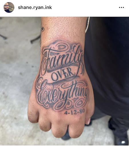 Explore snowboard tattoo ideas, creative tattoo ideas in Templeton, available at Sacred Armor Tattoo Art Collective