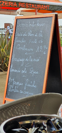 Restaurant La Marina à Royan (le menu)