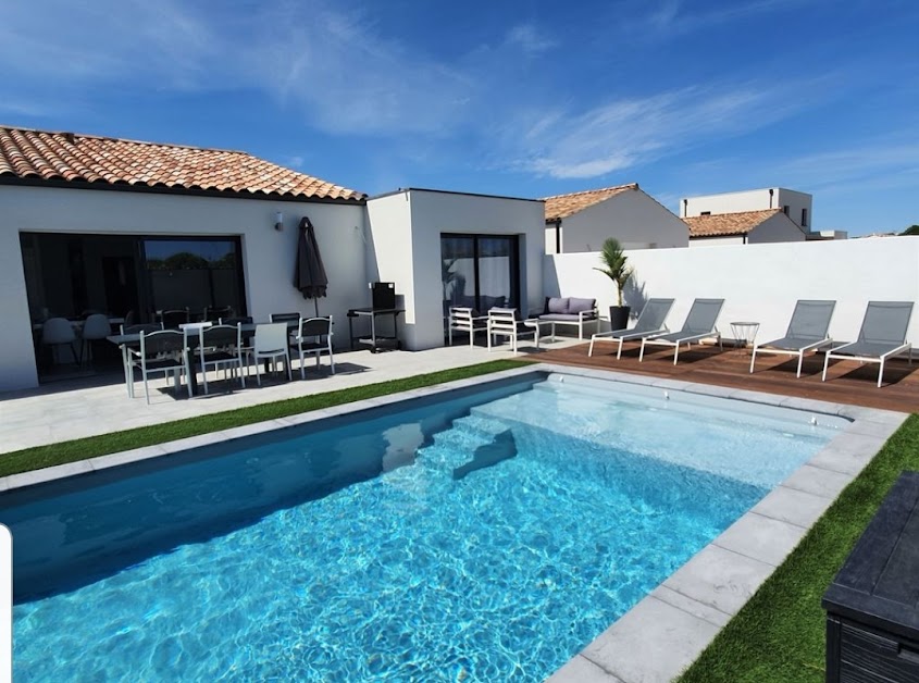 La Villa Côté Sud, house 5* with 3 bedrooms with private pool, 900 m from the beach à Sérignan (Hérault 34)