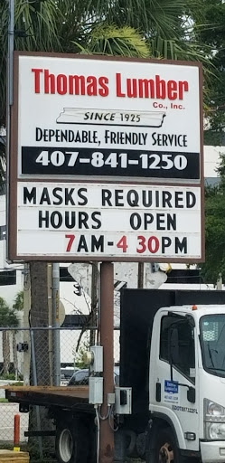 Lumber Store «Thomas Lumber Co», reviews and photos, 231 W Gore St, Orlando, FL 32806, USA