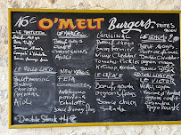 Menu / carte de O'melt - Cocktails - Steak house - burger à Étampes