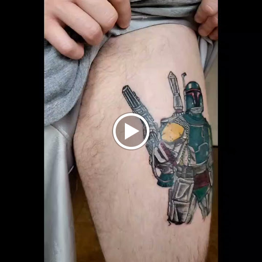 Find face tattoo idea for your next unique tattoo in Copperas Cove at Black Moon Tattoo Company