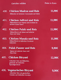 Menu du Pizzeria Roma à Ibbenbüren