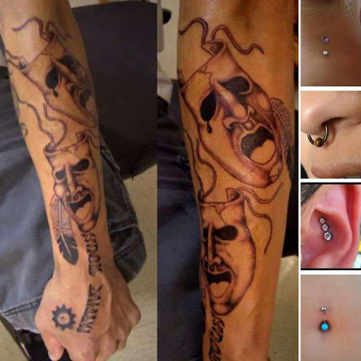Explore travel tattoo ideas for guys, creative tattoo ideas in Elko, available at Custom Tattoos and Body Piercing Studio