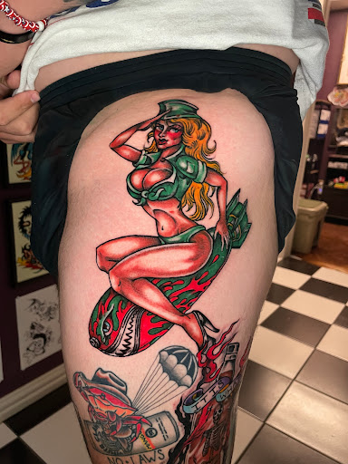 Explore tattoo letters ideas, creative tattoo ideas in Georgetown, available at Iron Rite Tattoo South