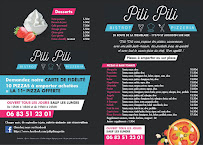 Menu / carte de Le Pili-Pili Pizzeria St Augustin à Saint-Augustin