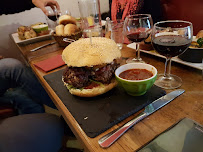 Hamburger du Restaurant français Les Tables de la Fontaine à Toulon - n°5