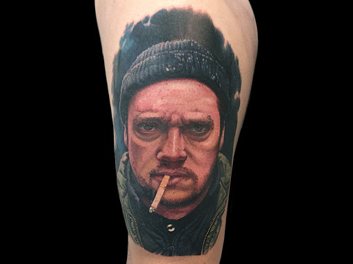 Explore tattooed wedding ring ideas, creative tattoo ideas in Richmond, available at Loose Screw Tattoo