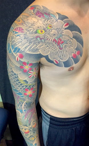 Explore healing tattoo ideas, creative tattoo ideas in Green Bay, available at Katana Tattoo