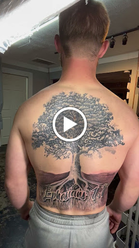 Explore country tattoo ideas, creative tattoo ideas in Arlington, available at Pistol Petes Tattoo Saloon