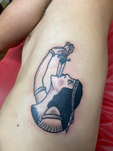 Explore clock tattoo ideas for men, creative tattoo ideas in Benton, available at Spectrum Tattoo