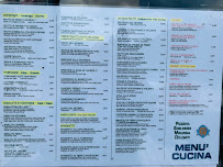 Carte du Pizzeria Edelweiss à Auronzo di Cadore