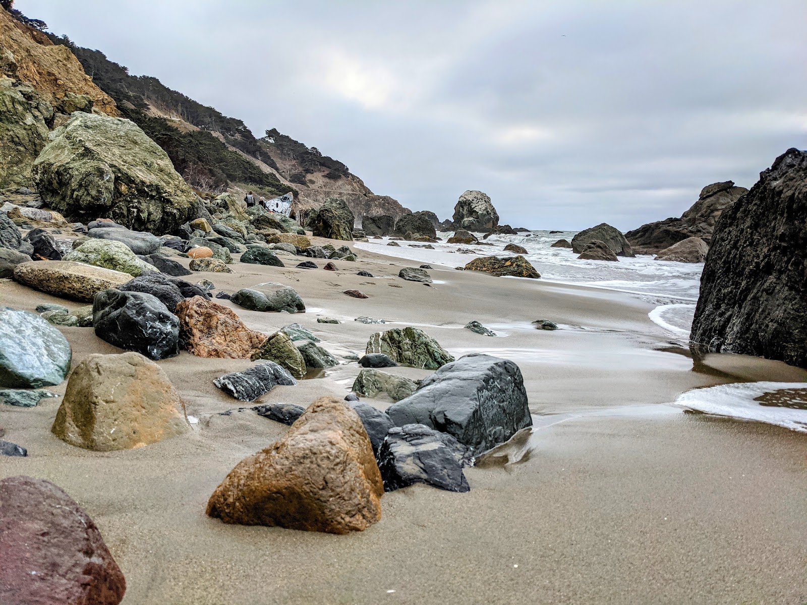 Foto van Mile Rock Beach gelegen in een natuurlijk gebied