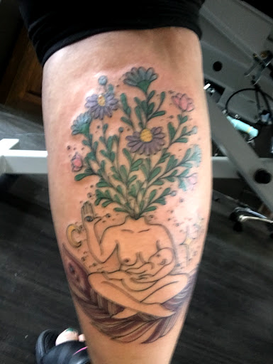 Explore tattoo ideas aztec, creative tattoo ideas in Laconia, available at Toadstool Tattoo