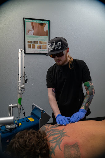 Explore farmer tattoo ideas, creative tattoo ideas in Rowlett, available at Sinners Tattoo Studio and Supply