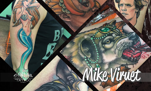 Explore alpha male tattoo ideas, creative tattoo ideas in Batavia, available at A Thin Line Tattoo