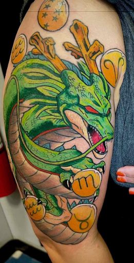 Explore chest tattoo ideas, creative tattoo ideas in Columbus, available at Infamous Ink Tattoos and Piercings