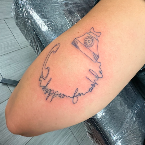 Explore letter j tattoo ideas, creative tattoo ideas in Peoria, available at The Ink Bar