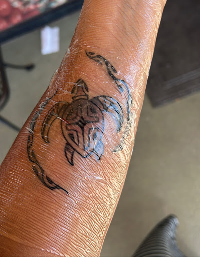 Explore small mermaid tattoo ideas, creative tattoo ideas in Lahaina, available at Sweet Trade Tattoo