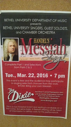 Performing Arts Theater «Dixie Carter Performing Arts Center», reviews and photos, 191 Court Square, Huntingdon, TN 38344, USA