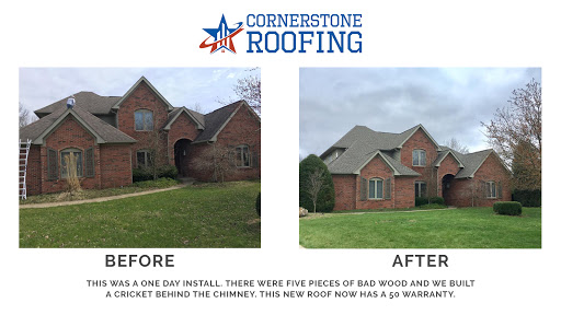 Roofing Contractor «Cornerstone Roofing», reviews and photos, 4388 W Meadowvale Dr, Bloomington, IN 47404, USA