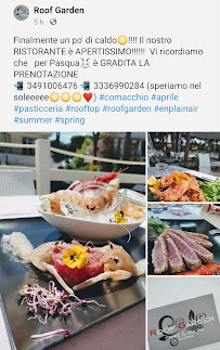 Menu du Roof Garden caffé cucina & pizzeria à Comacchio