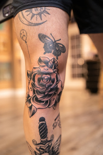 Explore half sleeve tattoo ideas male, creative tattoo ideas in Leesville, available at Revolution Ink Tattoo and Art Gallery