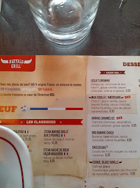 Buffalo Grill La Roche-sur-Yon à La Roche-sur-Yon menu