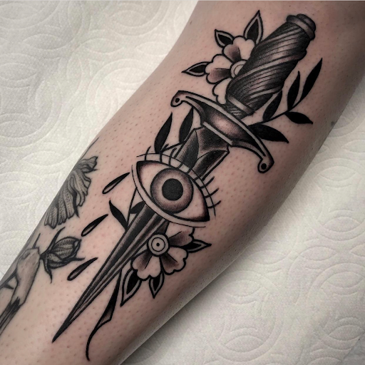 Explore mental health tattoo ideas for guys, creative tattoo ideas in Sacramento, available at 13 MAG TATTOO